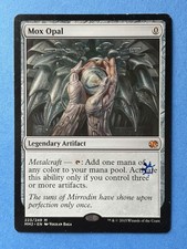 Mox Opal Double Masters MTG Misprint Event Stamp Error. Magic The Gathering