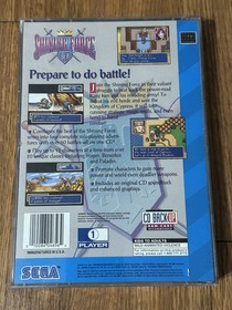 Shining Force CD (Sega CD, 1994) CIB! Authentic! Rare! ~Please Read Description~