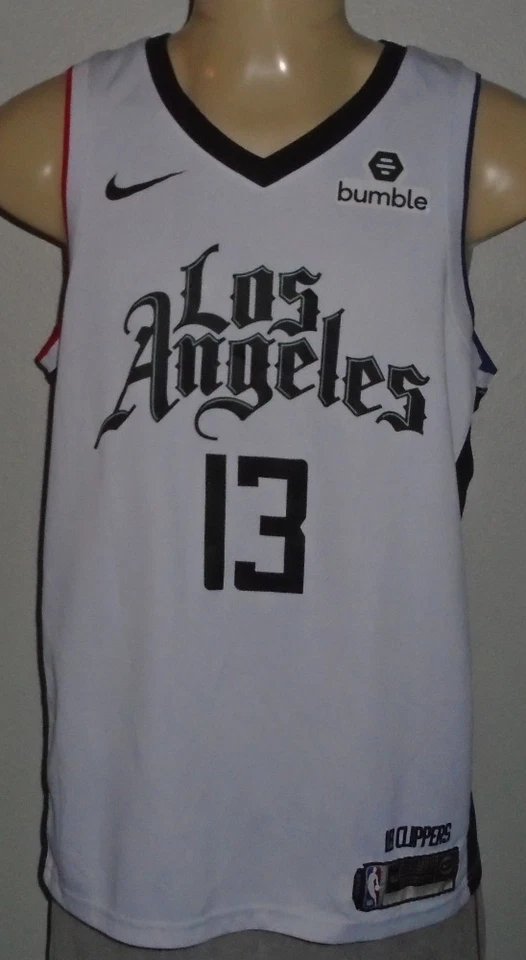 Camiseta Paul George 13 Los Angeles Clippers Nike City Edition Swingman NBA Hombre XL Foto 2 de 4