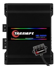 Taramps HD 3000-4 Ohms Rgb Effects / Digital Amplifier 3000 Watts Rms 1 Channe