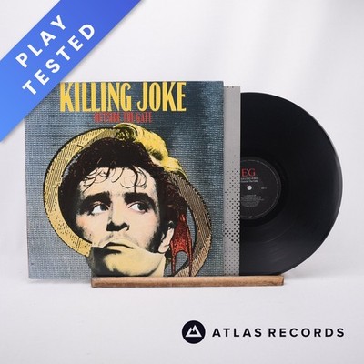 Killing Joke Outside The Gate A-1 B-1 LP Album Vinyl Record EG LP 73 EG - EX/EX
