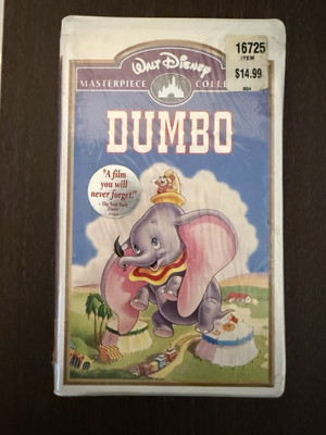 Dumbo (VHS Tape, 1999, Walt Disney Home Entertainment) new and sealed 