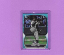 2023 Bowman Draft - Chrome Isaiah Coupet #BDC-37 Sky Blue Refractor (RC)