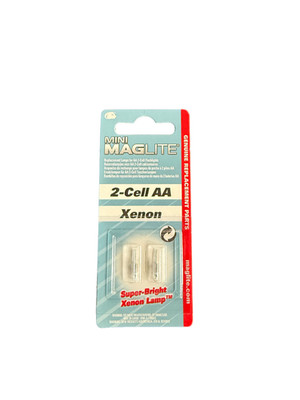MagLite ERSATZLAMPEN MINI MAG-LITE 2-Cell AA/AAA 2ER PACK Glühbirnen