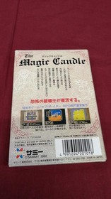 SAMMY Famicom Soft Magic Candle Used