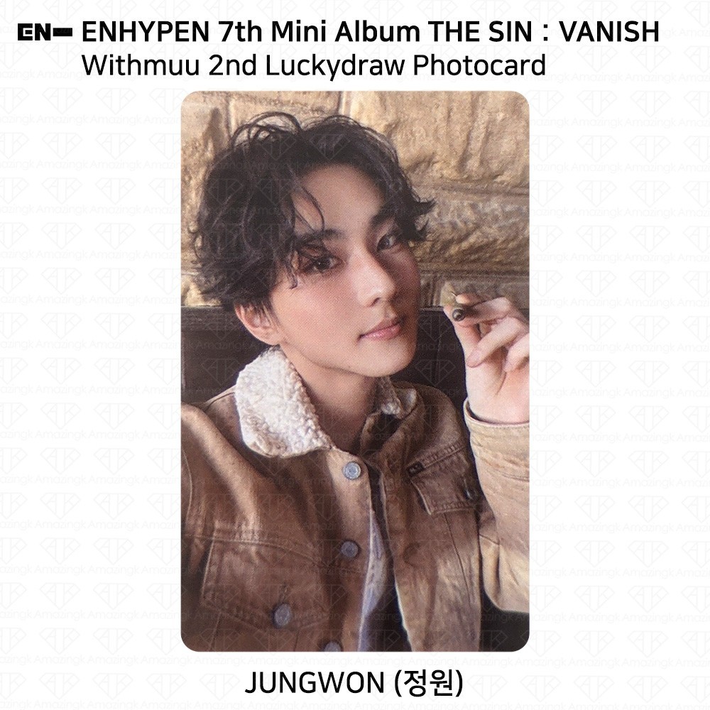 Enhypen 7th Mini Album The Sin : Vanish Withmuu 2nd LuckyDraw
