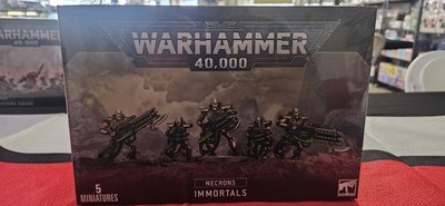 Warhammer 40K Necrons Immortals / Deathmarks   NEW & SEALED   5 Miniatures