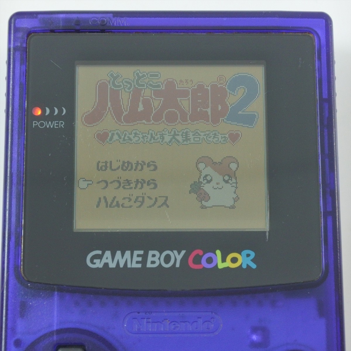 GameBoy Color Console Midnight Blue CGB-001 Nintendo C20948100