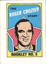1971-72 Topps - Booklet Roger Crozier #5 BUY 3 GET 1 FREE