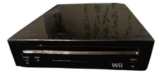 Nintendo Wii Console Only RVL-101 Black Untested Used 