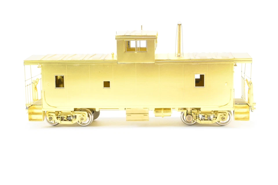 O Brass OMI Overland Models UP Union Pacific CA-10 Caboose Welded Body GSI Truck - Image 2 of 4