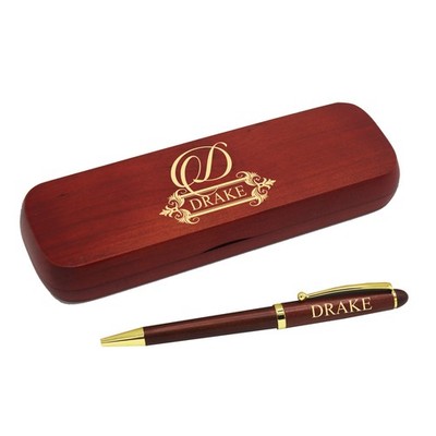 My Personal Memories, Personalized Pen with Monogrammed Case - Custom Engrave...