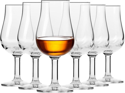 Krosno Whisky Verkostungs-Gläser | Set Von 6 | 110 ML | Pure Kollektion | Perfek