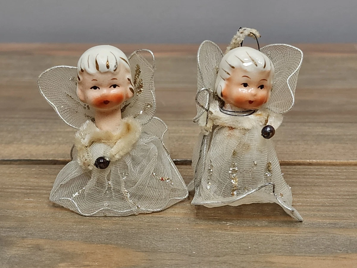 Porcelain Christmas Angels Collectible Holiday & Seasonal