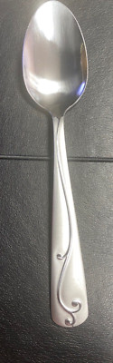 HAMPTON SILVERSMITHS - 196-Swirl/Eloise- 1 PIECE STAINLESS TEASPOON