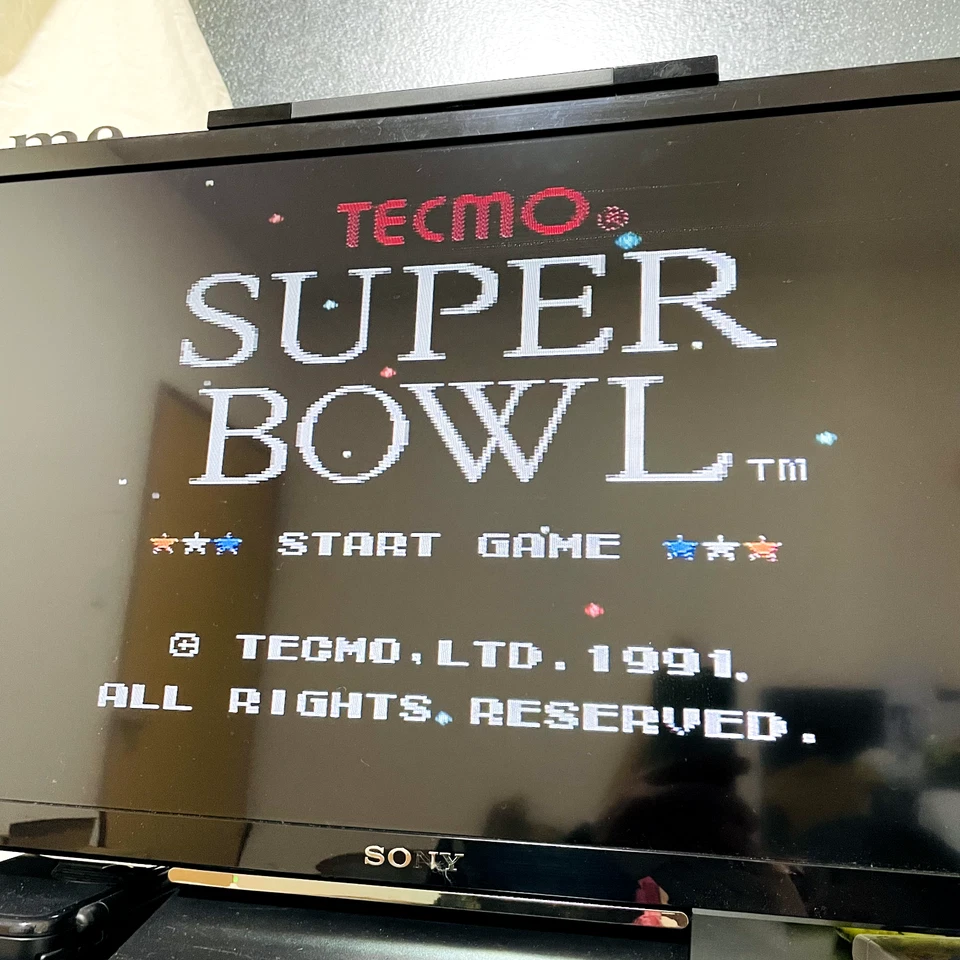 Tecmo Super Bowl Nintendo Famicom Tecmo 1991 TCF-4U Japanese Version Sports - Image 3 of 4
