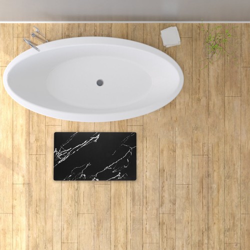 Rutschfeste Matte Badteppiche Für Badezimmer Wasserabsorbierende - Bild 10 von 12