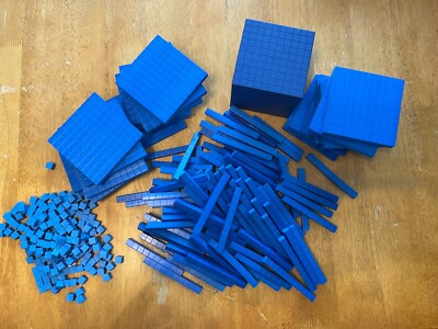 Learning Resources base 10 blocks LOT