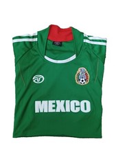 Torres Sport Mexico Futbol Jersey Green Embroidered Men’s Adults Large Soccer