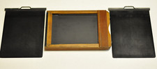Early Folmer Graflex 4x5 cut film holder with dark slides