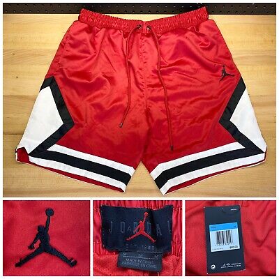 Nike Air Jordan 1 Retro Satin Diamond Shorts Chicago Red AO2820-687 Men ...