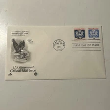 First Day Cover U.S. Government Official Mail Issue Seattle, WA  May 1991 FDC