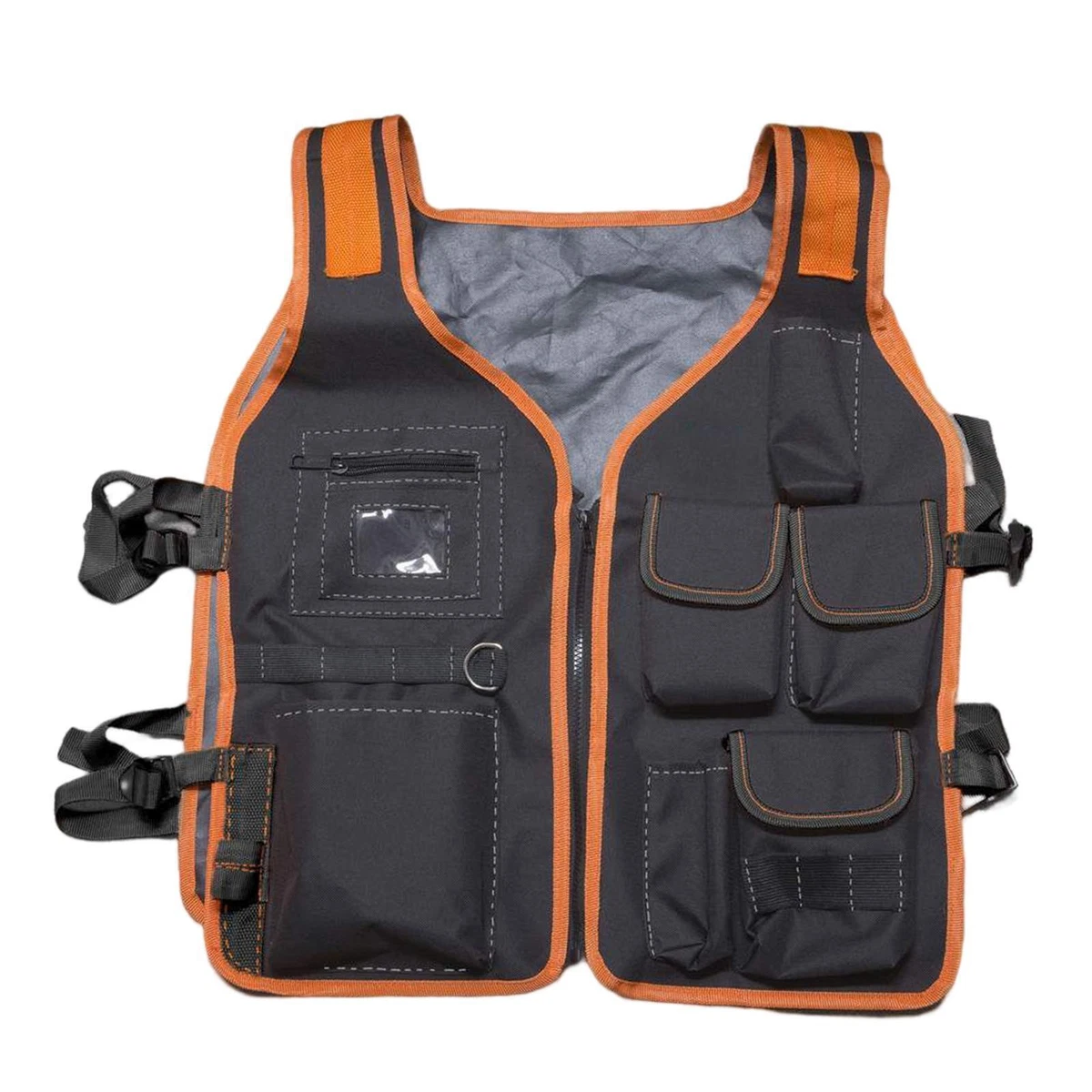 Tool Vest Lightweight Storage Work Vest for Men with Pockets for