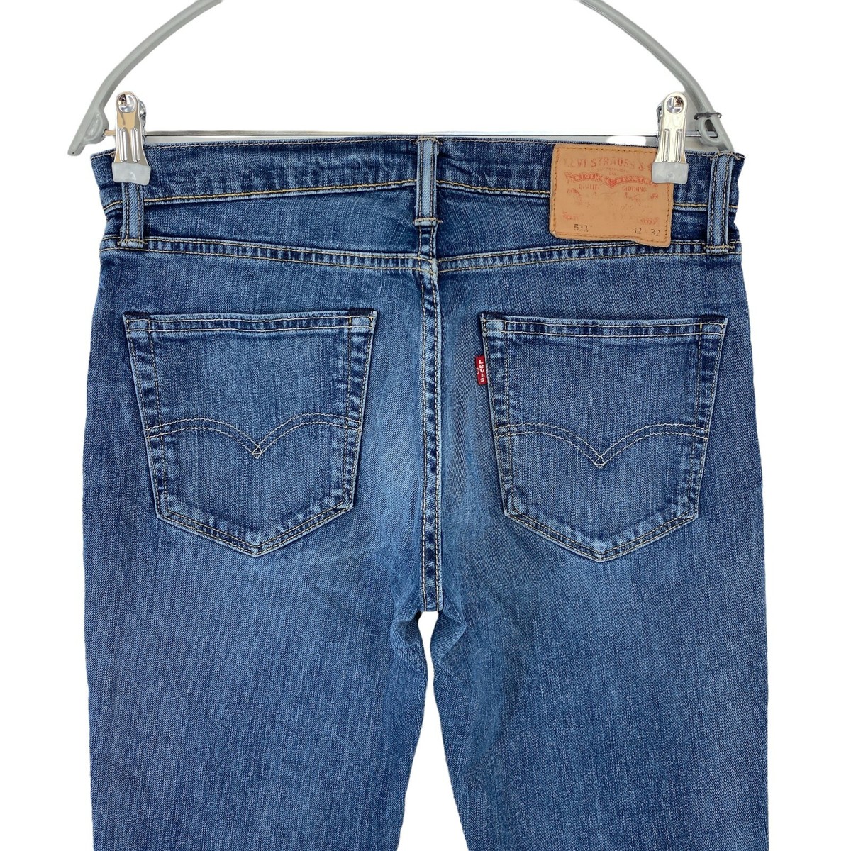 Levi's 511 Blue Stretch Slim Fit Jeans W32 L32 | eBay