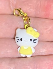 Hello Kitty Charm Zipper Pull  Keychain Add On Clip 