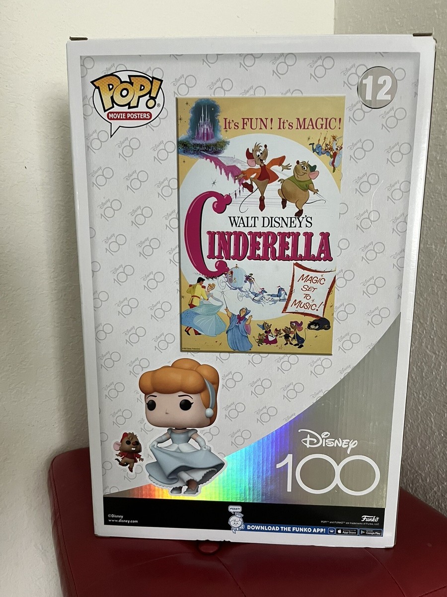 FUNKO POP! Movie Poster: DISNEY 100 Cinderella with Jaq #12 | eBay