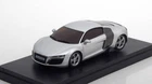 2006 AUDI R8 SILVER CARBON KYOSHO DNX507S 1:43 SILVER SILVER CARBON