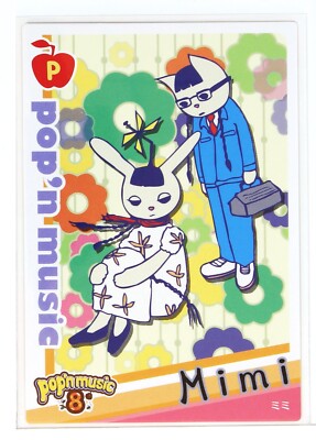 Pop'n Music Card PB19N016 Mimi Konami Japan Game Character | eBay