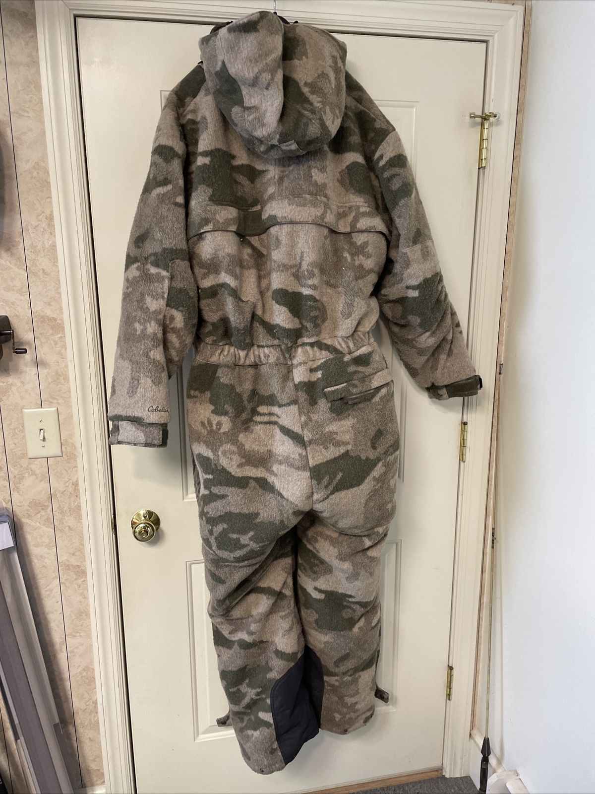 Cabela’s Mens Stand Hunter Extreme Wooltimate Coveralls Overalls + Hand
