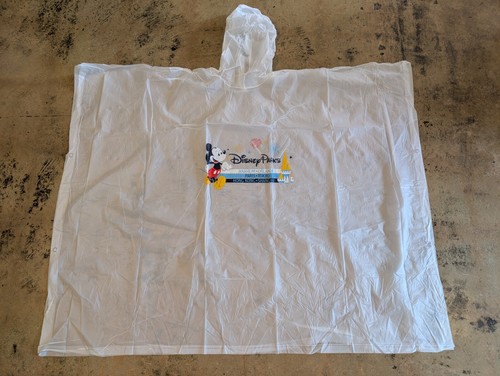 Disney Parks Mickey Mouse Clear Rain Poncho Adult And Kid Hood Walt Disney World - Picture 2 of 6