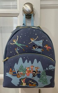 white checkered backpack