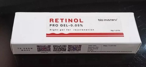 Pack of 2 Pro Retinol 0.05 Gel Night Cream for Face Rejuvenation – 35g Fast Ship - Picture 4 of 6