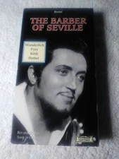 Rossini - The Barber of Seville VHS - Legato Classics - German Opera Performance