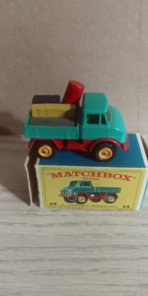 Nos Vtg Matchbox Lesney #49 Unimog - Image 4 of 4