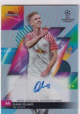 Topps Finest Champions League 2024 No. A-DO Dani Olmo Auto Refractor