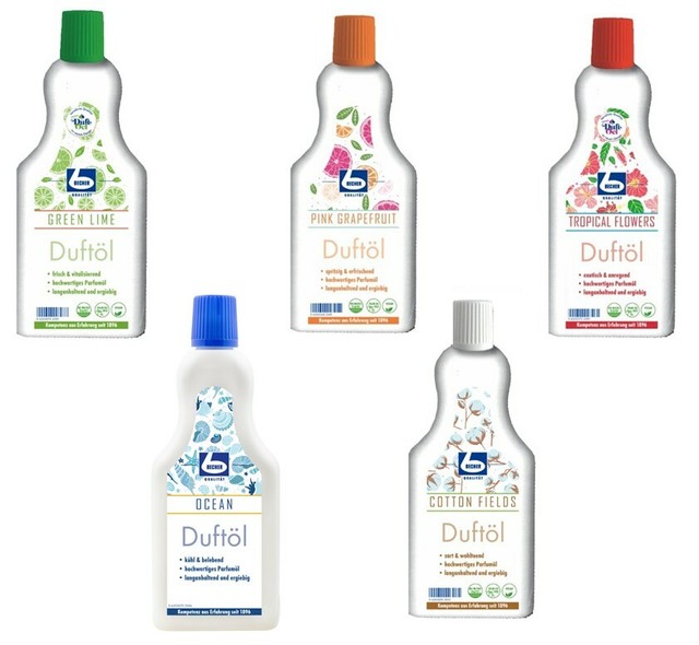 DR. BECHER Duftoel - Hochwertiges Parfümöl - 0,5 L Duftöl | 5 Düfte zur Auswahl