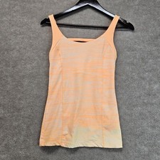 Victoria's Secret VSX Sport Women's Cami Tank Sports Bra Fitted Orange Size XS