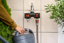 Distributore A 3/4 E 1/2 Vie Con Adattatore Per Rubinetto, Adatto Per Irrigazione Da Giardino E Tubi Da Giardino 88641280