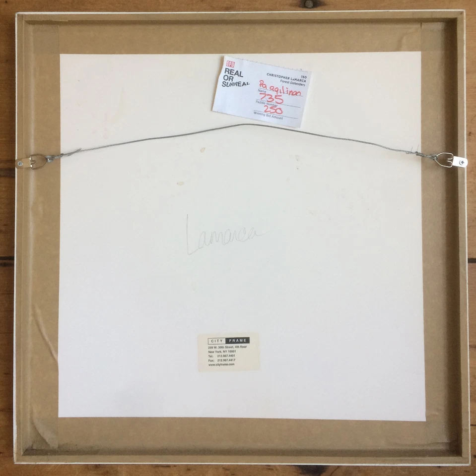 Fotografía de Christopher LaMarca de la serie Forest Defenders, firmada Foto 4 de 4