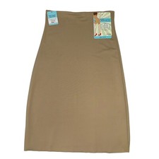 Spanx Half Slip Beige Power Mesh Shaping Tummy Toning Smoothing Slimming 1694