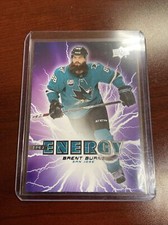 2019-20 UPPER DECK HOCKEY Brent Burns ENERGY PE-4