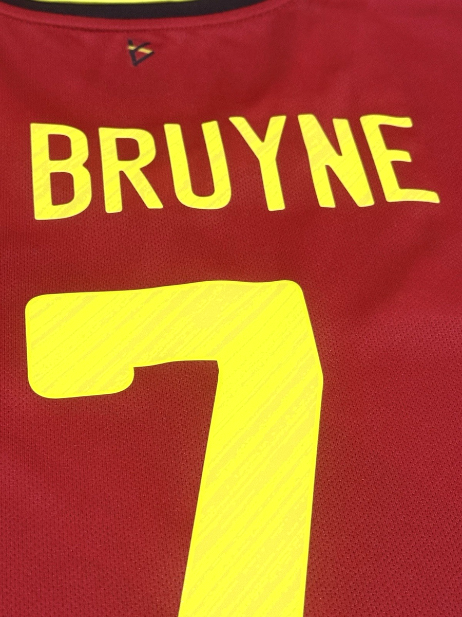 Flocage Officiel - Belgique,De Bruyne,WC 2018,Home,Jaune, – Footpress
