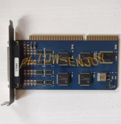 1PCS MOXA C104H ISA 4-port RS232 multi-serial port card Used