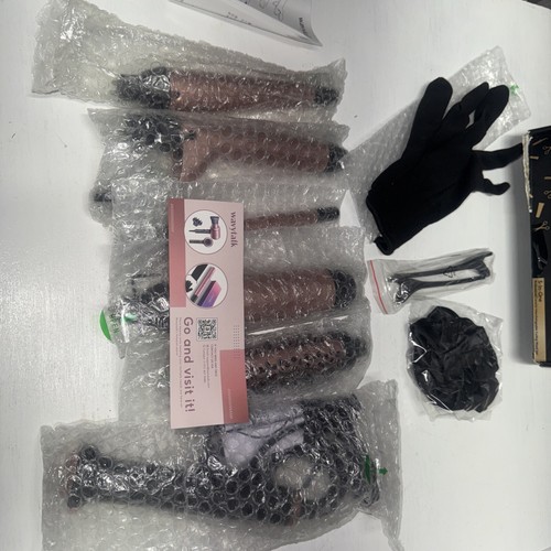 Wavytalk 5in1 Lockenstab Stab Set mit Lockenbürste Haarstylingwerkzeug Neu - Bild 3 von 9