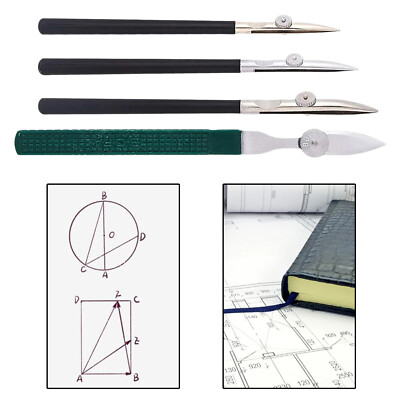 4 Stück Linealstift Abdeckflüssigkeit verstellbar zum Auftragen von Malgouache
