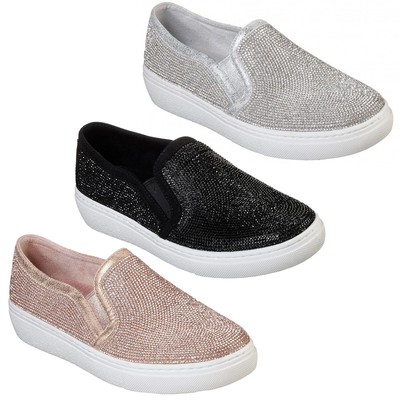 glitter skechers womens